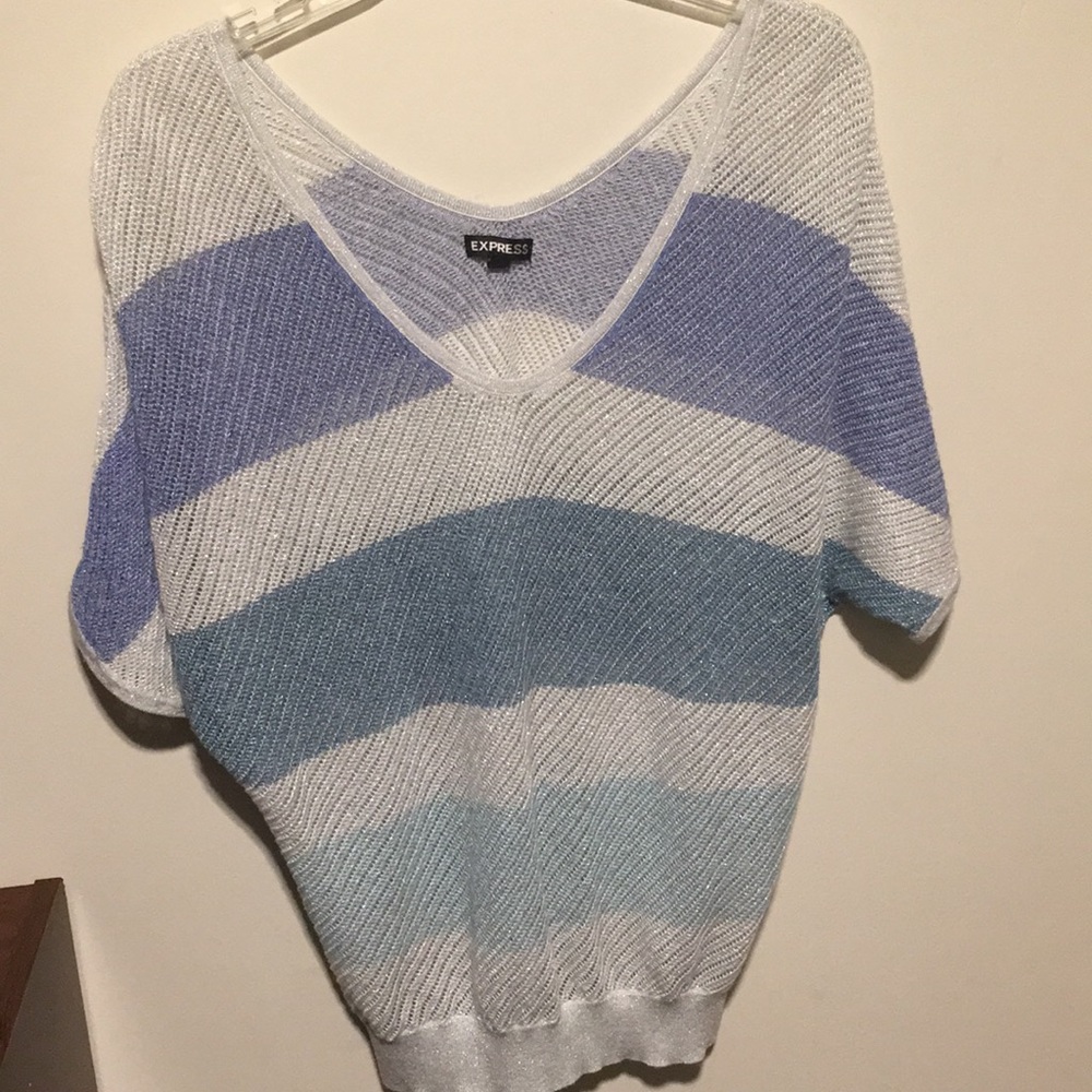 Express - Open Stitch Dolman Sweater (size S)